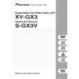 PIONEER XV-GX3/DDXJ/RD Instrukcja Obsługi