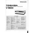 TOSHIBA V9600 Instrukcja Serwisowa