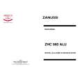 ZANUSSI ZHC960 Owners Manual