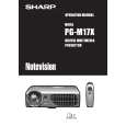 SHARP PGM17X Owners Manual