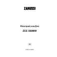 ZANUSSI ZCE560MW Owners Manual