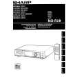 SHARP MDR2H Owners Manual