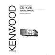 KENWOOD CS1025 Service Manual