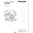 PANASONIC RX-ED707-2 Owners Manual