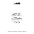 ZANUSSI ZR304CTN Owners Manual