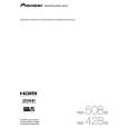 PIONEER PDP-508XD/WYVIXK5 Manual de Usuario