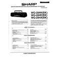 SHARP WQ284HBK Service Manual
