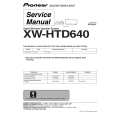 PIONEER XW-HTD640/KUCXJ Service Manual
