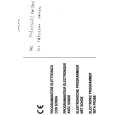 ZANUSSI BMX990 Owners Manual