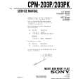 SONY CPM203PK Service Manual