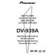 PIONEER DV-939A/WY Instrukcja Obsługi
