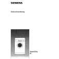 SIEMENS WD61430 Owners Manual