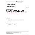 PIONEER S-SP24-W/SXTW/EW5 Instrukcja Serwisowa