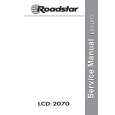 ROADSTAR LCD2070 Instrukcja Serwisowa