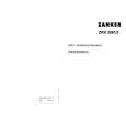 ZANKER ZKK2661/2 (PRIVILEG) Owners Manual
