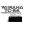 YAMAHA TC-66 Manual de Usuario