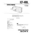 SONY ICF-490L Service Manual