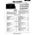 SHARP CDS6470HBK Service Manual