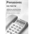 PANASONIC KXTSC7W Owners Manual
