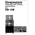 PIONEER CB-3W Owners Manual