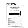 DENON DCD660 Service Manual
