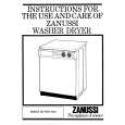 ZANUSSI WDT1055W Owners Manual