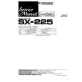 PIONEER SX225 Instrukcja Serwisowa