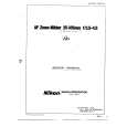 NIKON AF ZOOM-NIKKOR 35-105MM F/3.5-4.5D Service Manual