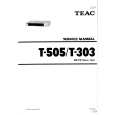 TEAC T-505 Service Manual