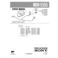 SONY MDRE555 Parts Catalog