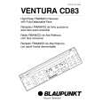 BLAUPUNKT VENTURA CD83 Owners Manual