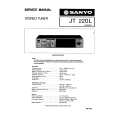 SANYO JT220L Service Manual