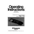 PANASONIC RM-710 Owners Manual