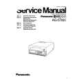 PANASONIC AG5700 Service Manual