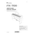 CASIO PX700 Owners Manual