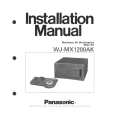PANASONIC WJMX1200AK Owners Manual