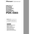 PIONEER PDK-4303/WL6 Instrukcja Obsługi