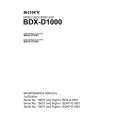 SONY BDKP-D1003 Instrukcja Serwisowa