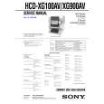 SONY HCD-XG900AV Instrukcja Serwisowa