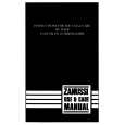 ZANUSSI DS10B (fr 932.) Owners Manual