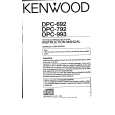 KENWOOD DPC792 Instrukcja Obsługi
