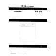 ELECTROLUX ESF675WEISS Owners Manual
