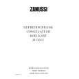 ZANUSSI ZI1201F Owners Manual