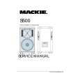 MACKIE S500 Instrukcja Serwisowa