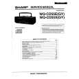 SHARP WQCD55XGY Service Manual