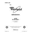 WHIRLPOOL ED19HKXRFR5 Parts Catalog
