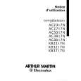 ARTHUR MARTIN ELECTROLUX KB3717N Instrukcja Obsługi
