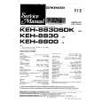 PIONEER KEH8830SDK Service Manual