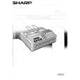 SHARP FO210 Owners Manual
