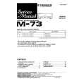 PIONEER M-73 Service Manual